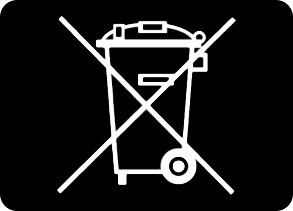 Nicht über den Hausmüll entsorgen. Elektrogeräte separat recyceln.
