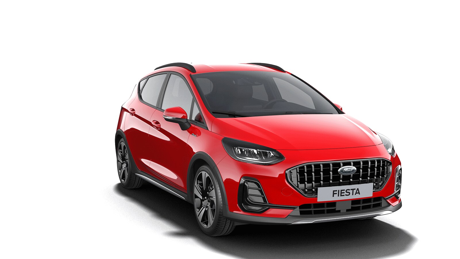 Ford Fiesta Active X in Rot.
