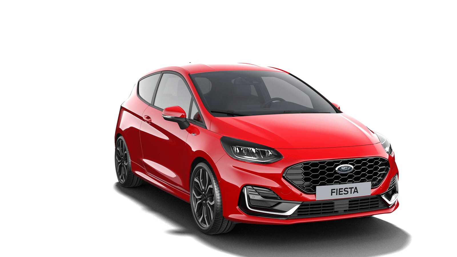 Ford Fiesta ST-Line Vignale in Rot.