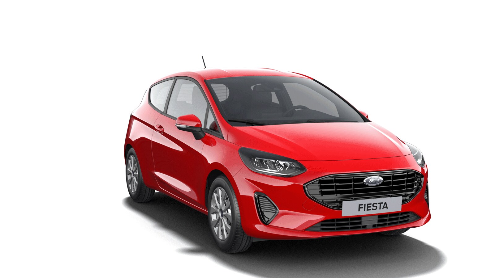 Ford Fiesta Trend in Rot.