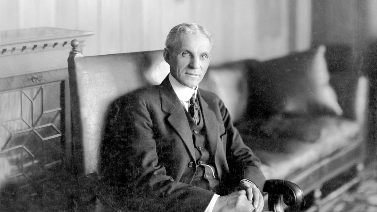 Portrait von Henry Ford