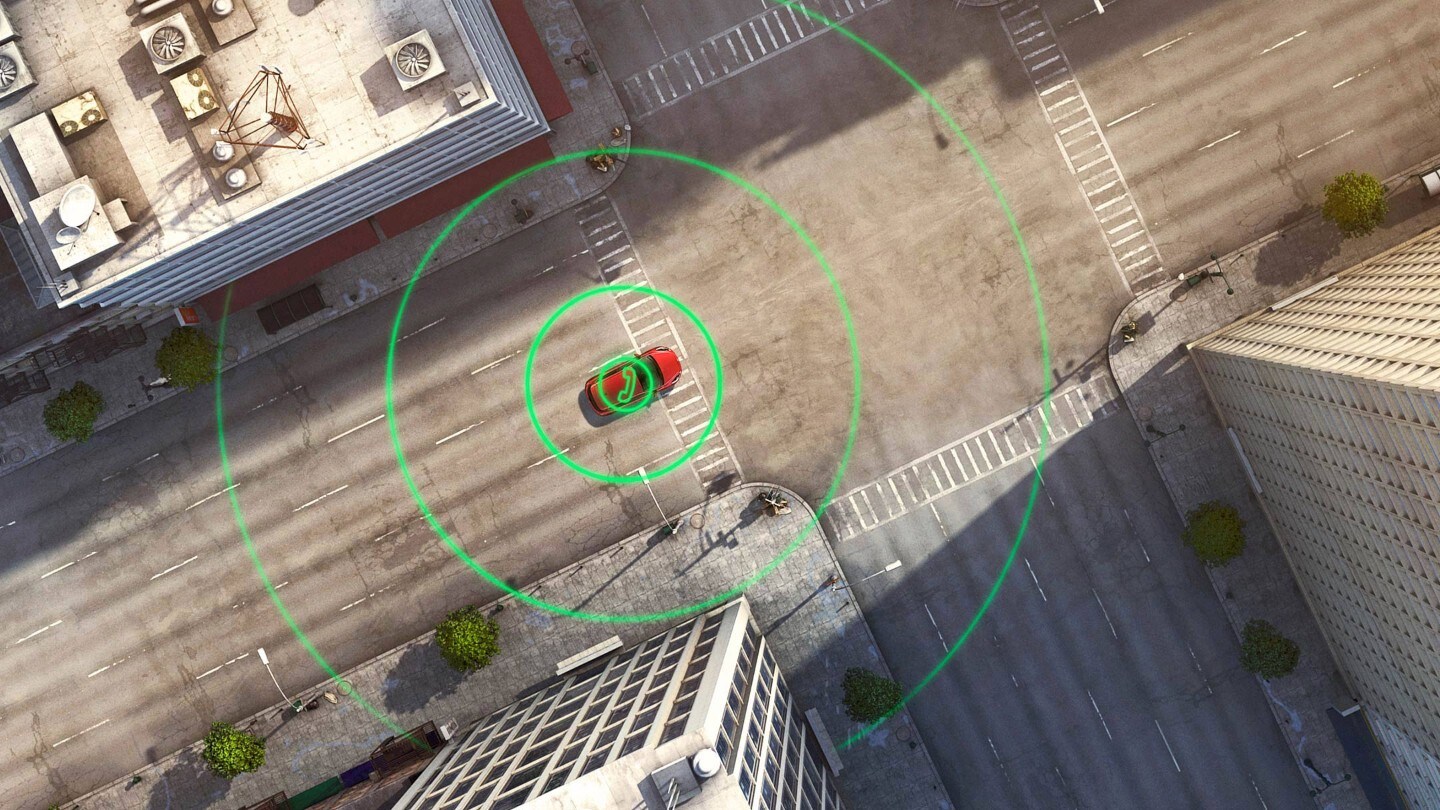 Visualisierung Ford SYNC Notruf-Assistent