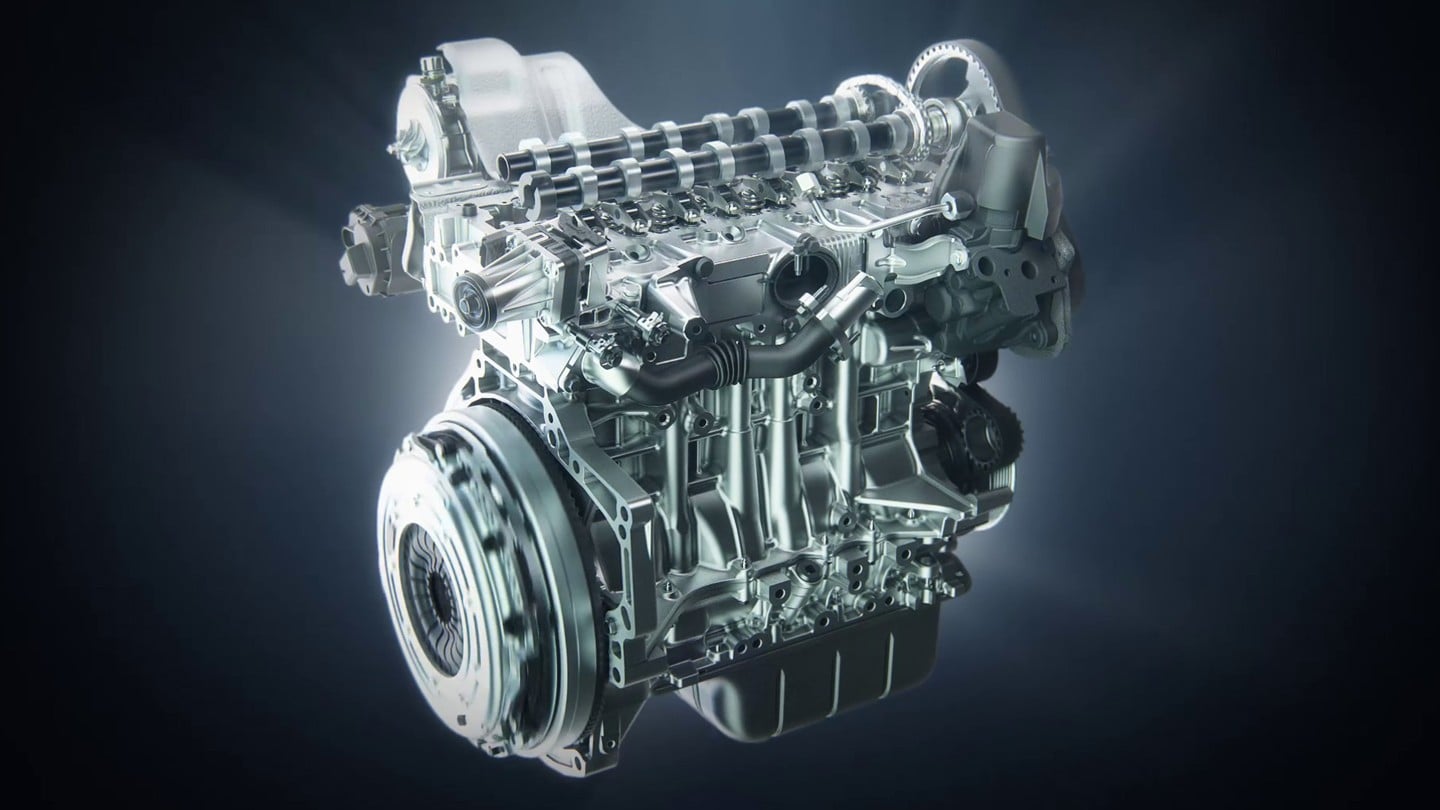 Ford Focus, Illustration EcoBoost-Dieselmotor.