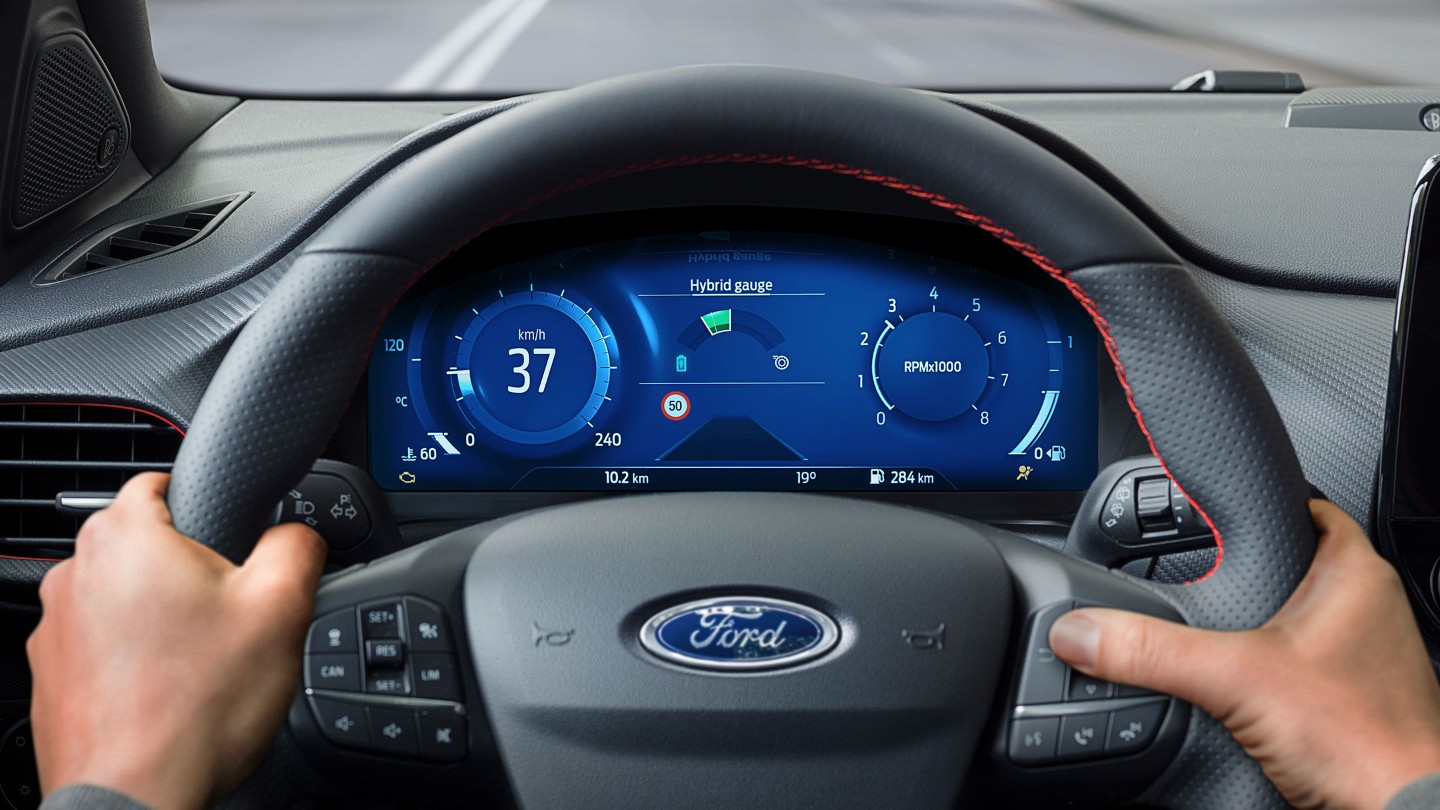 Digitale Instrumententafel Ford Fiesta