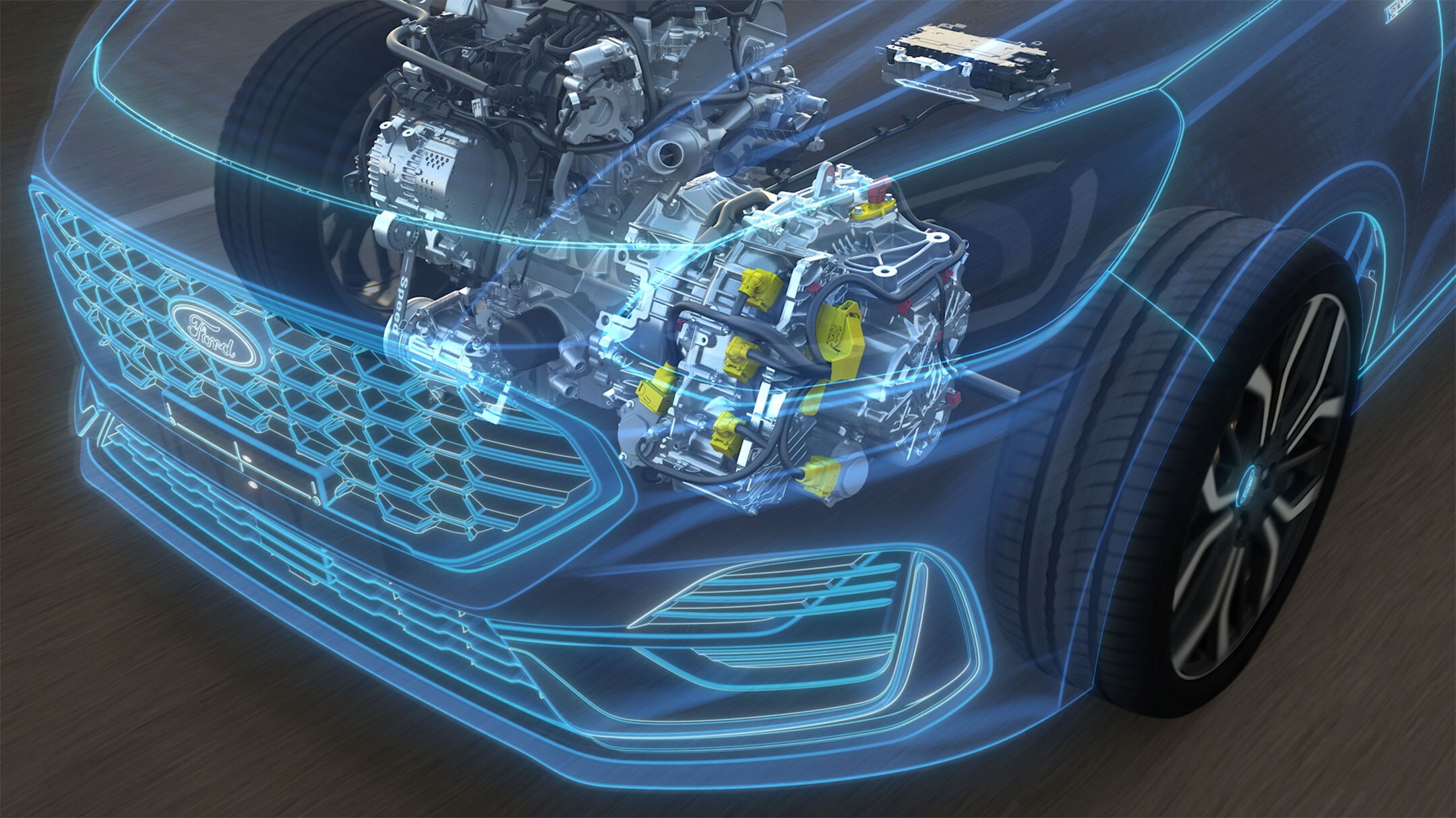 Ford Fiesta, Illustration 1,0-l-EcoBoost-Benzinmotor