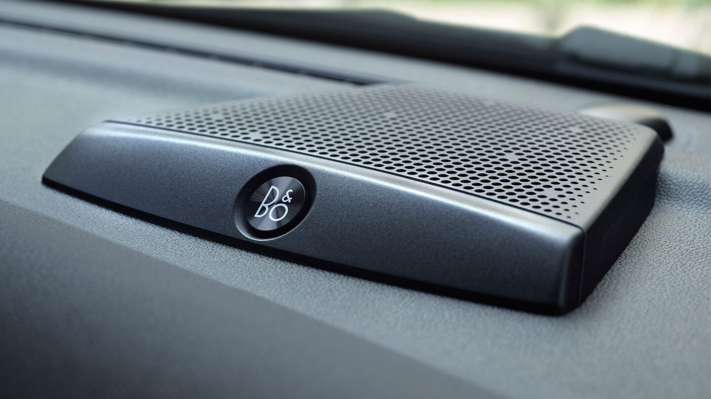 Ford Fiesta ST. Detailansicht B&O Sound System