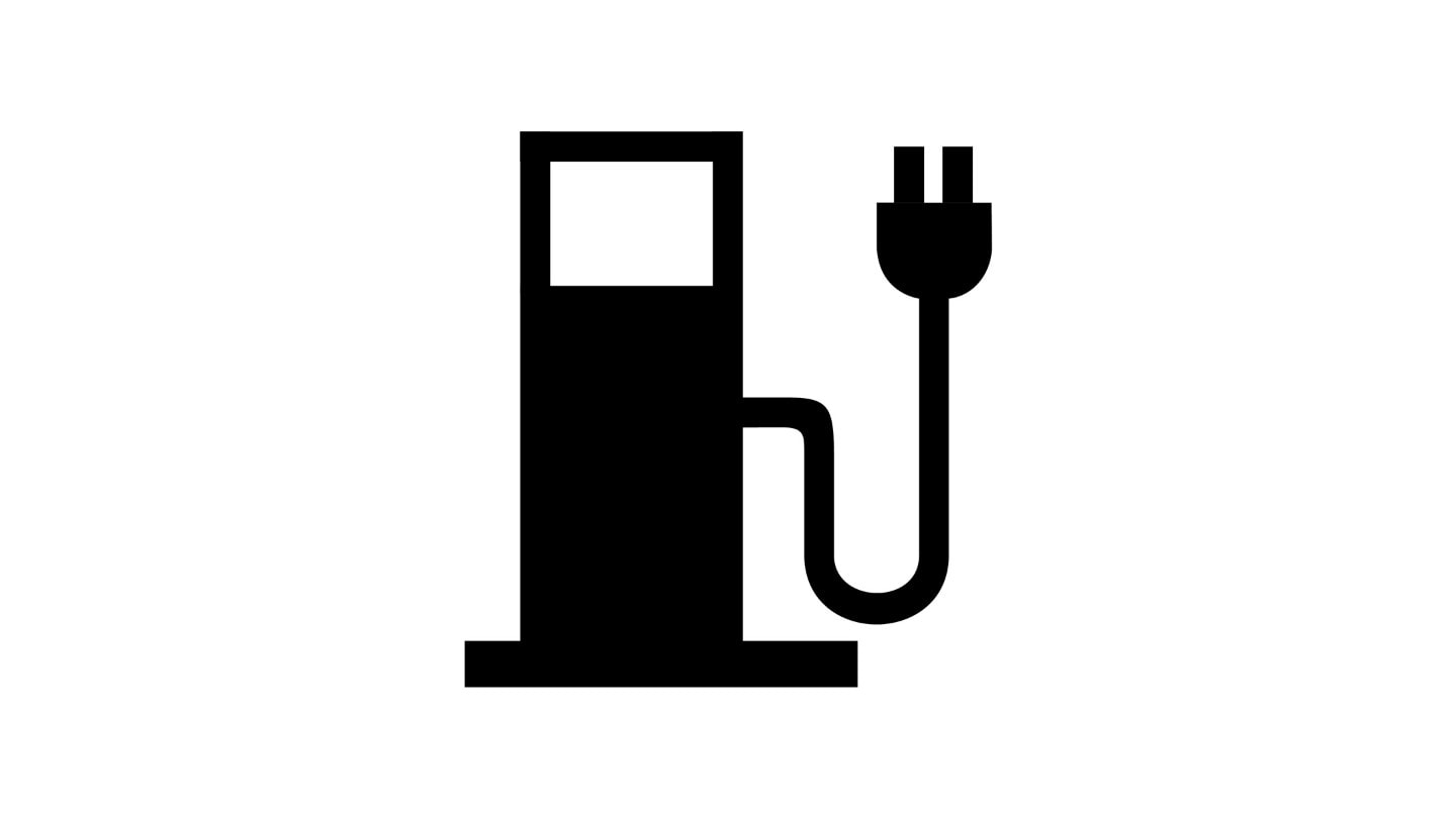 Symbol Elektro-Ladestation