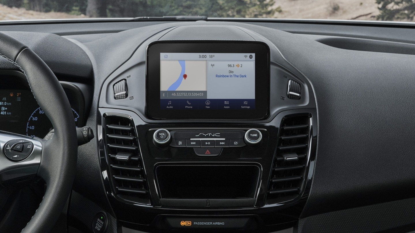 Ford SYNC 3, Detailansicht