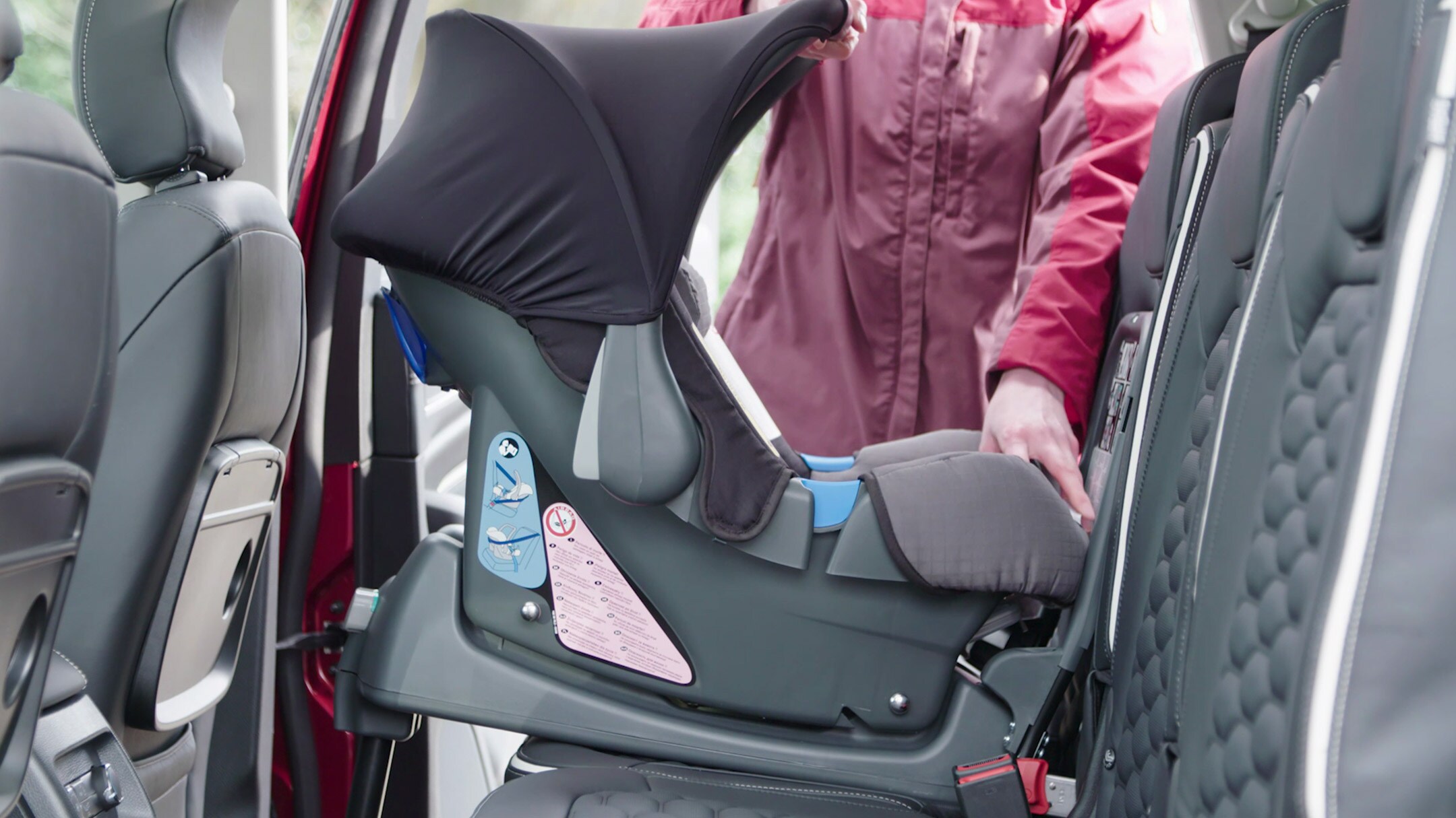 Kindersitz im Detail