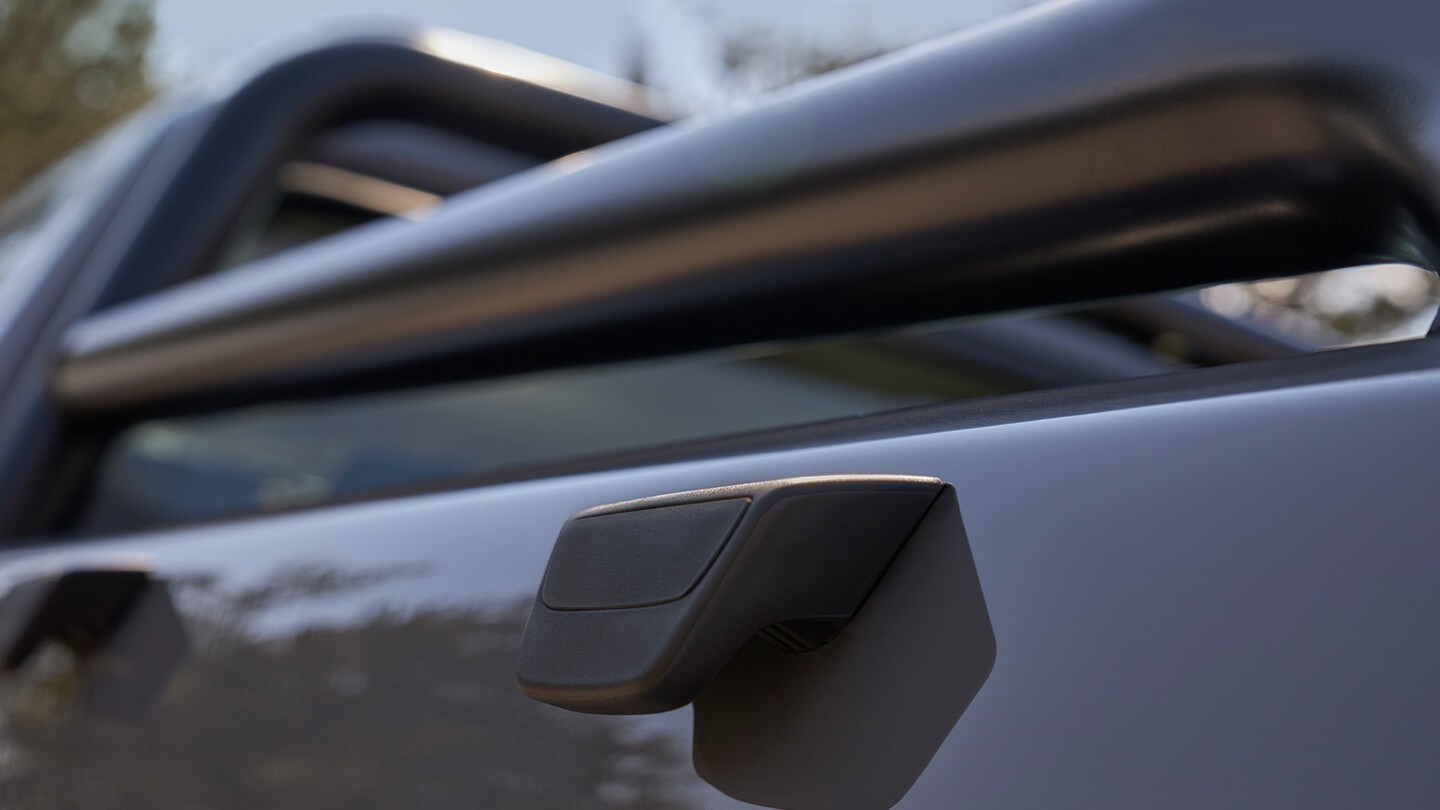 Ford Ranger Wolftrak. Detailansicht der Verzurrösen