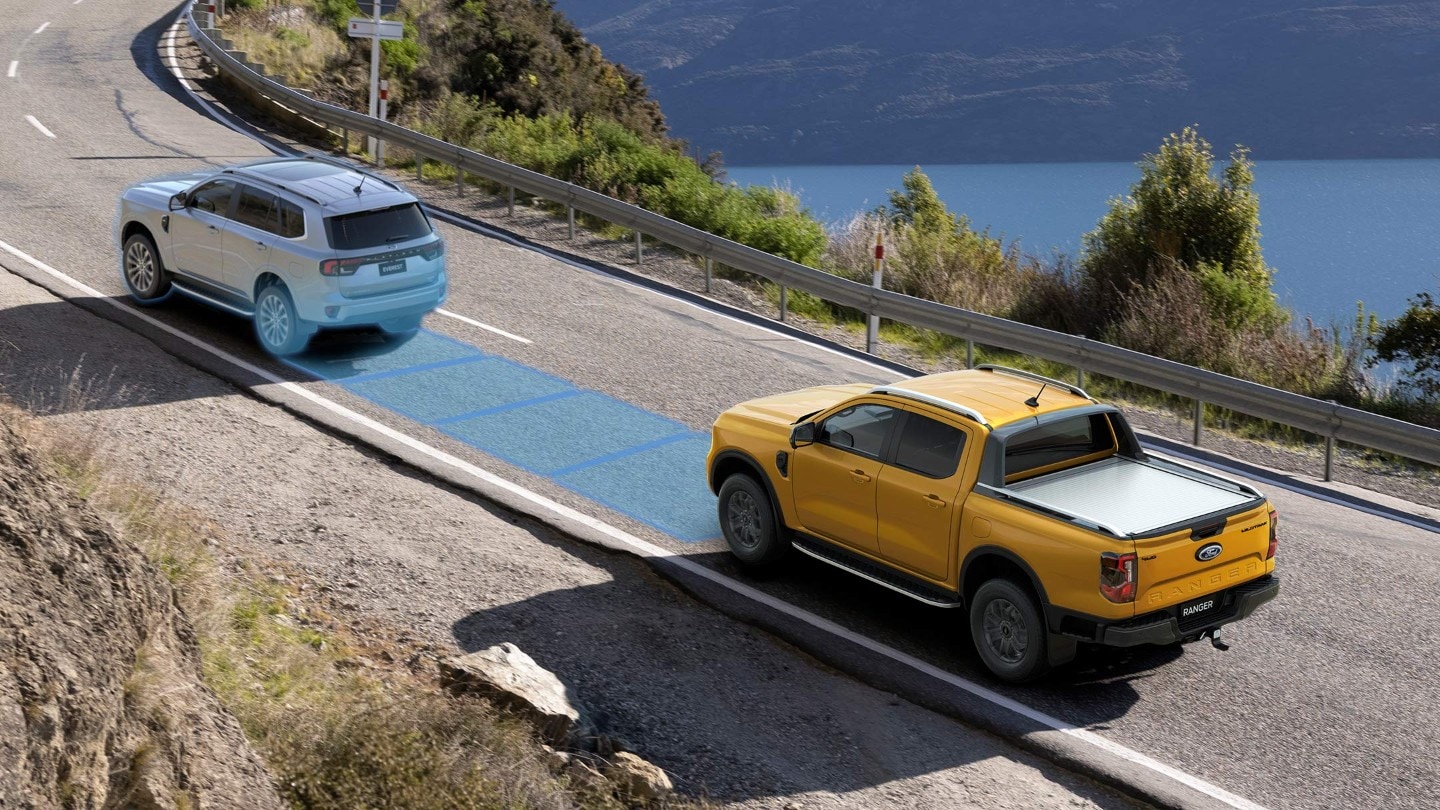 Ford Ranger, Visualisierung Post-Collision-Assist
